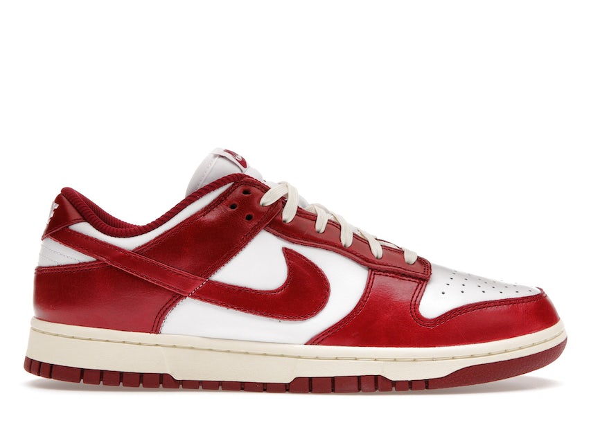 Nike sb dunk store low red white