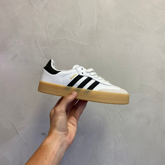 Adidas Sambae Cloud White Metallic Gold (Pronta Entrega)