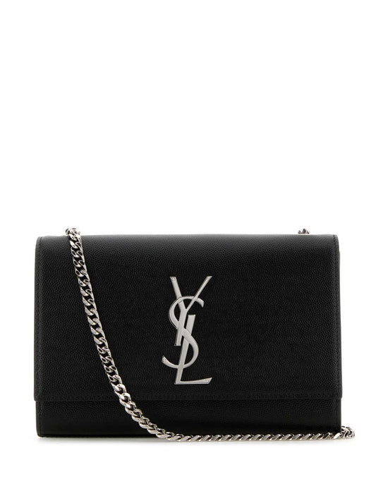 Saint Laurent Bolsa Transversal 'Kate' de couro