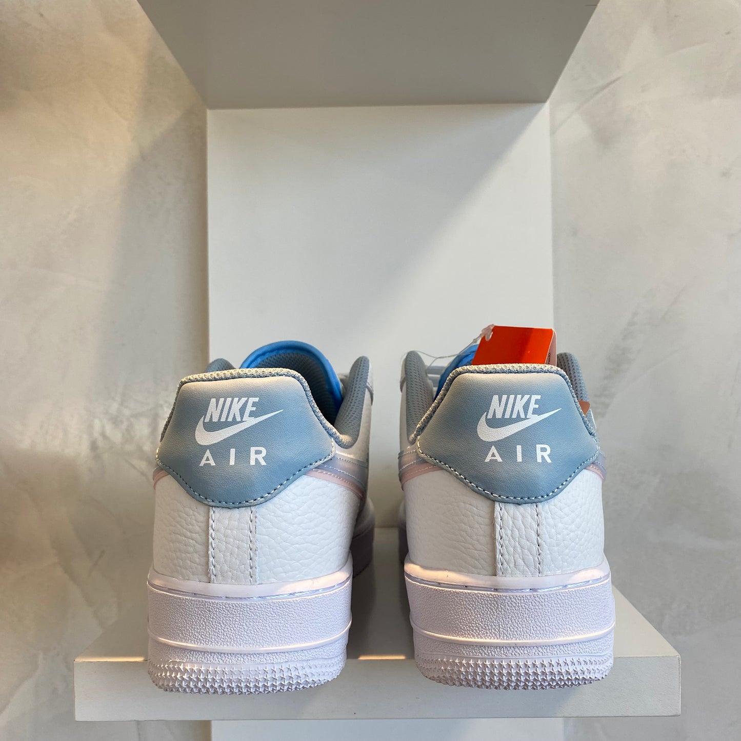 Nike Air Force 1 Double Swoosh Light Armory Blue (Pronta Entrega)