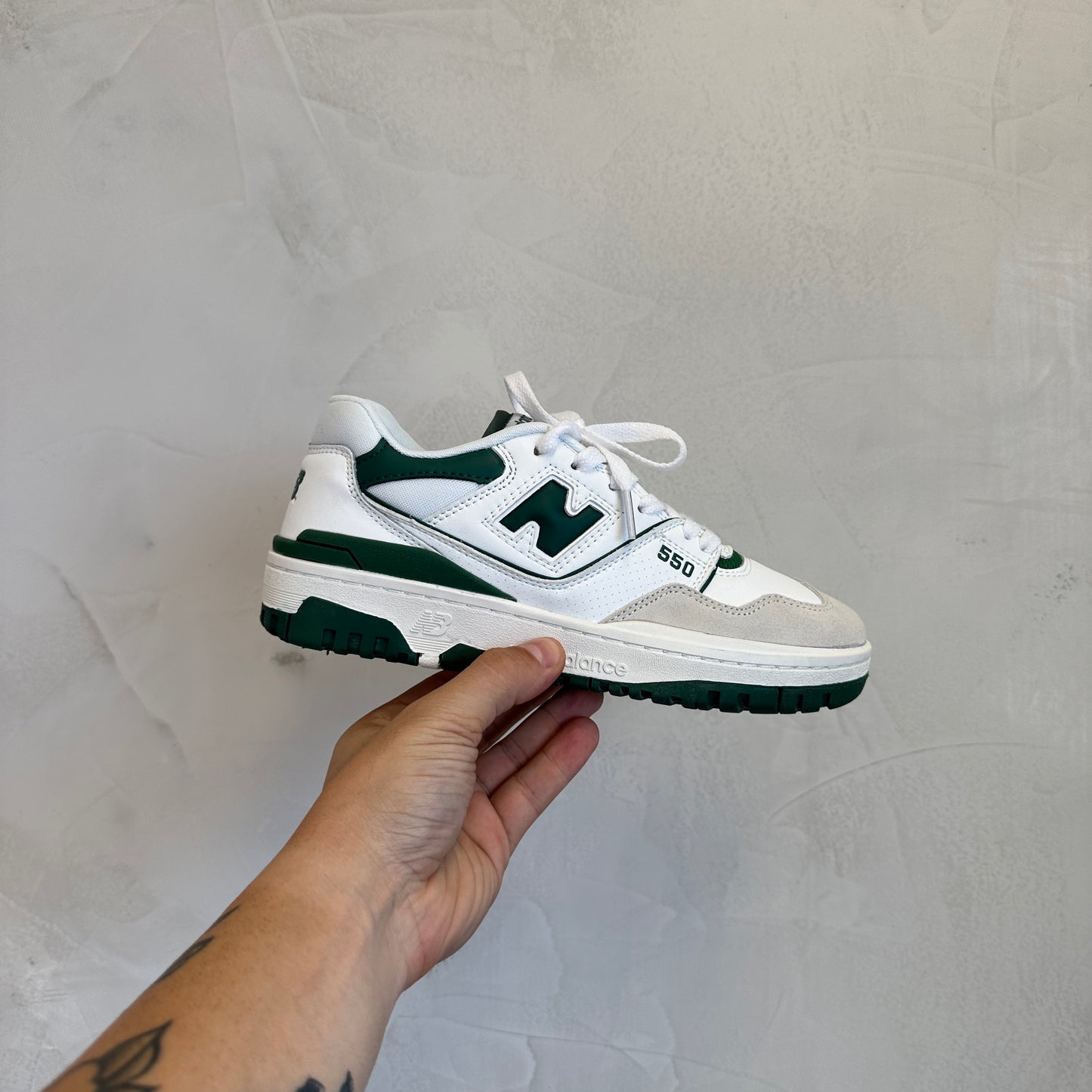 New Balance 550 Green White (Pronta Entrega)