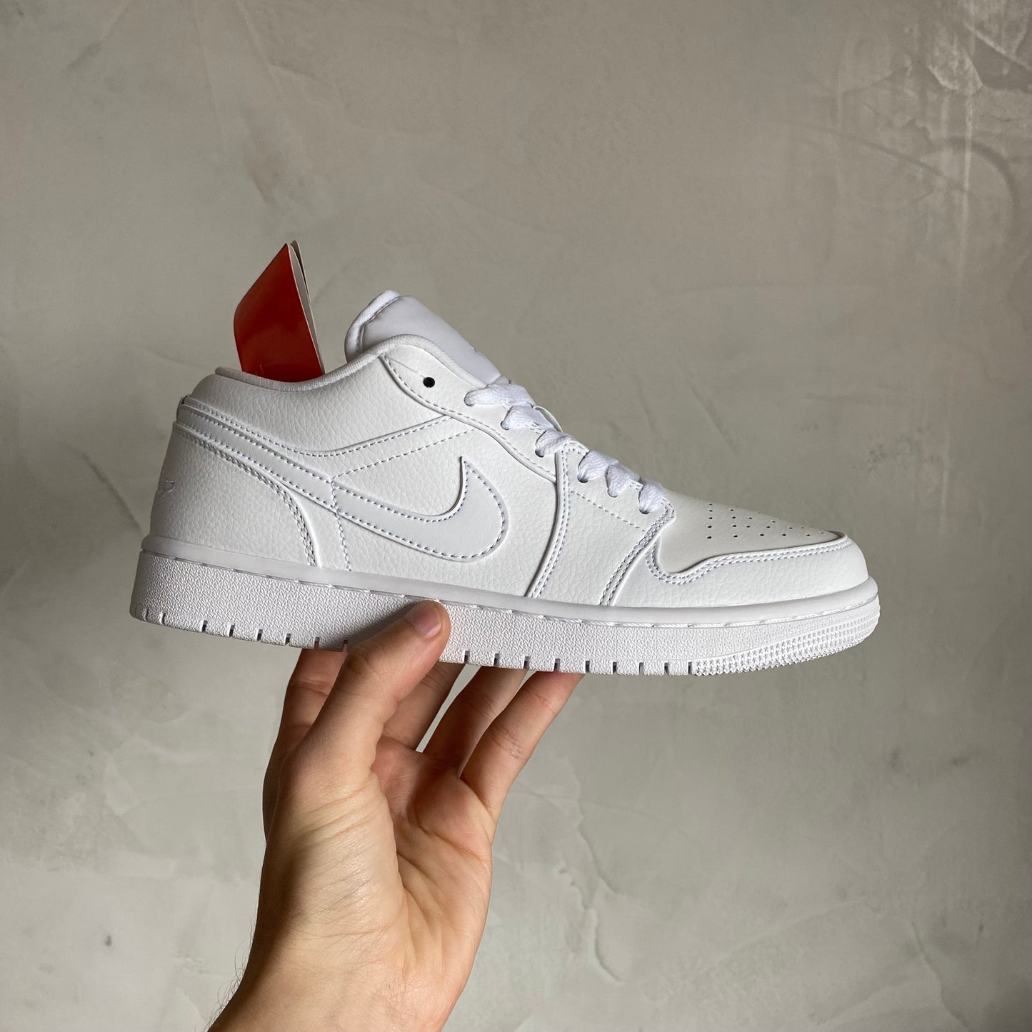 Jordan 1 Low Triple White (Pronta Entrega)