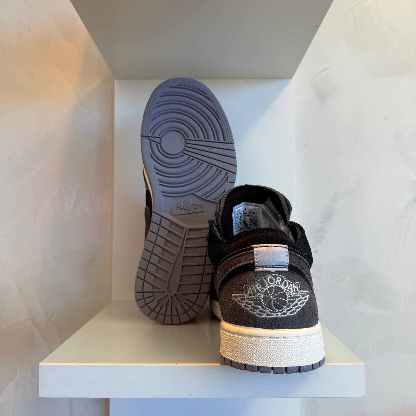 Jordan 1 Low Craft Inside Out Black (Pronta Entrega)