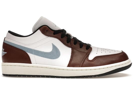 Jordan 1 Low Brown Blue Grey