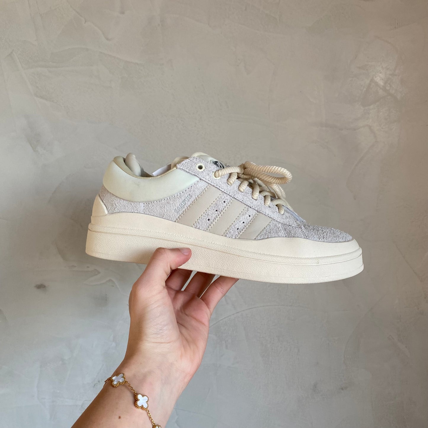 Adidas Bad Bunny Campus Light White (Pronta Entrega)