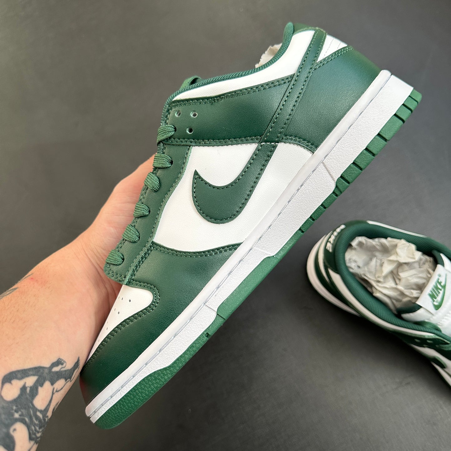 Nike Dunk Low Michigan State (Pronta Entrega)