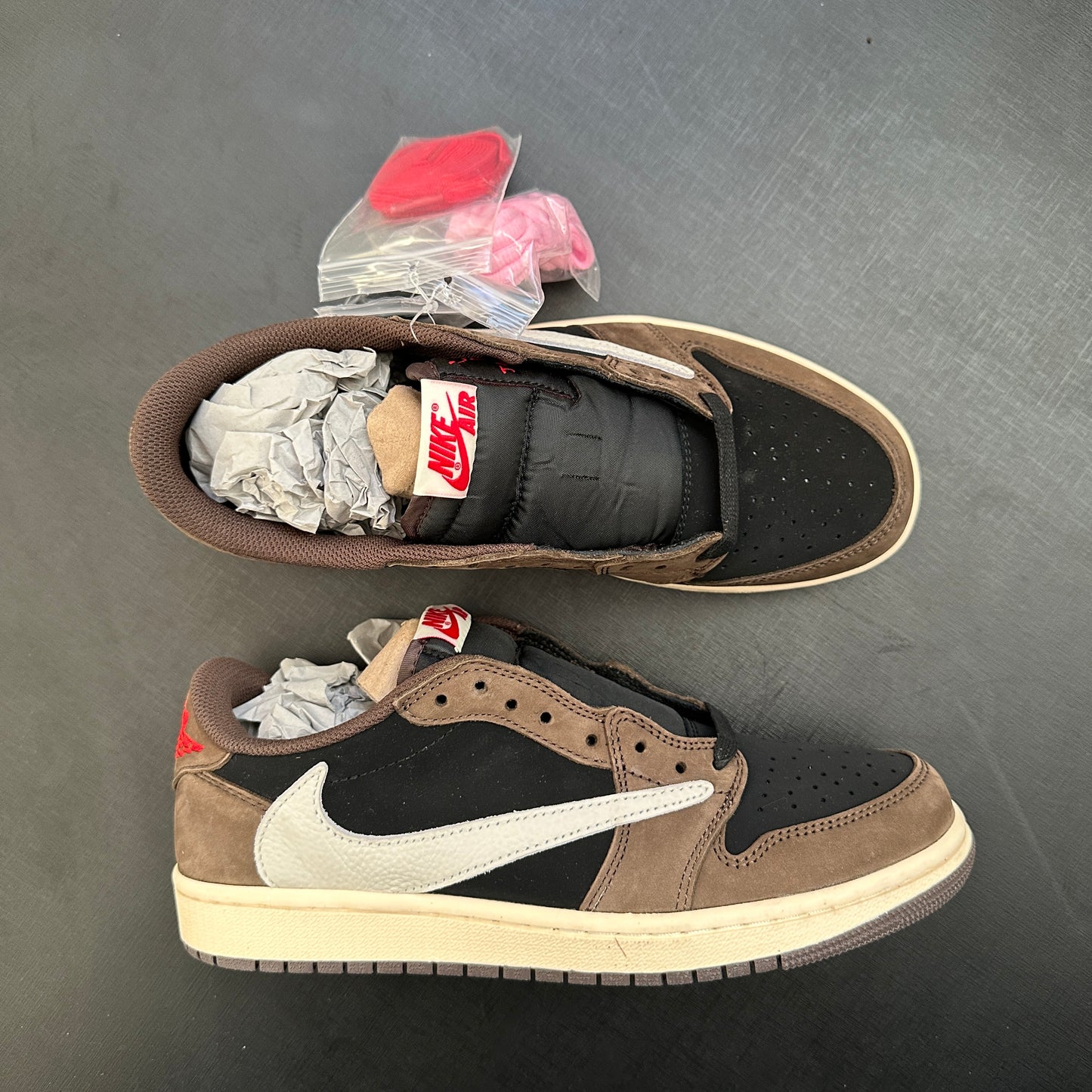 Jordan 1 Retro Low OG SP Travis Scott (Pronta Entrega)