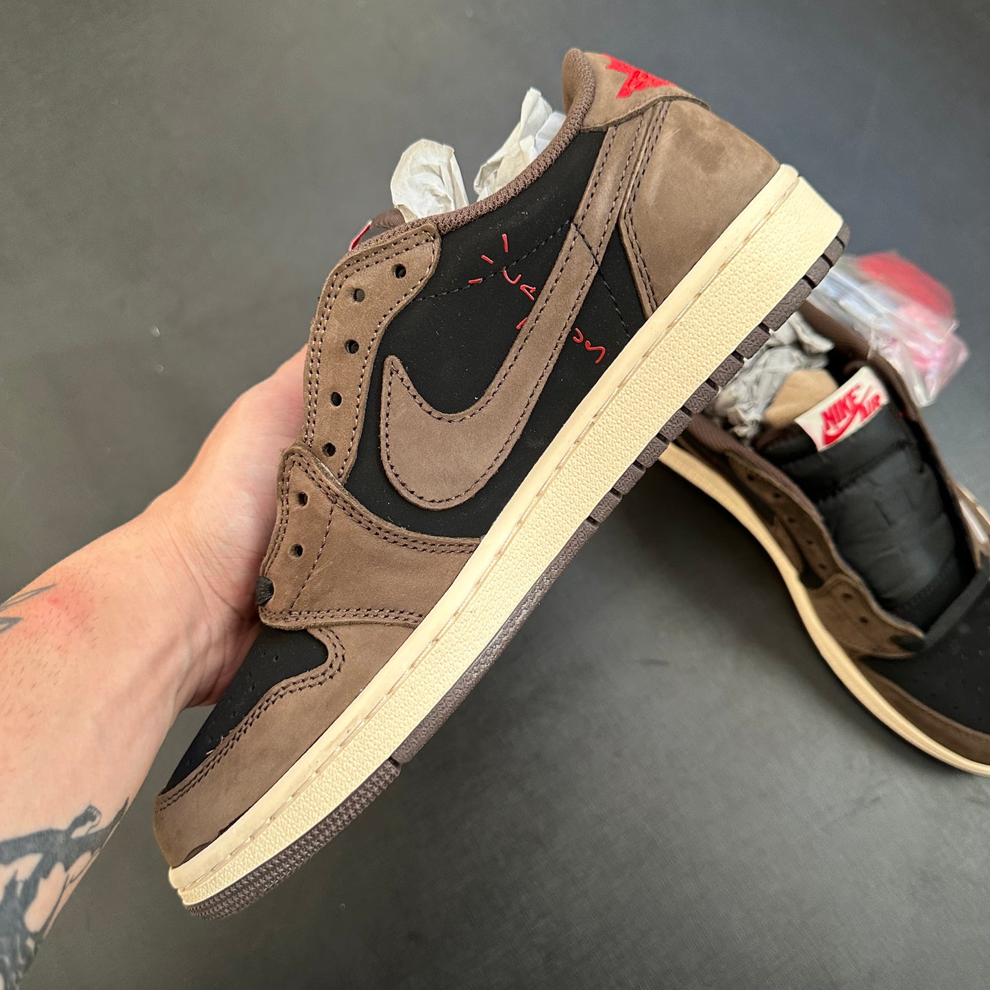 Jordan 1 Retro Low OG SP Travis Scott (Pronta Entrega)