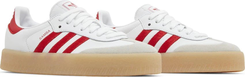 Adidas Sambae White Better Scarlet Gum