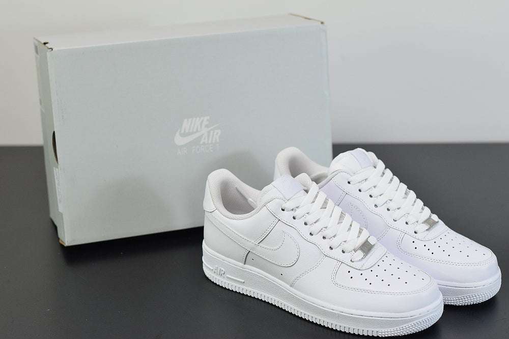 Nike best sale white airforces